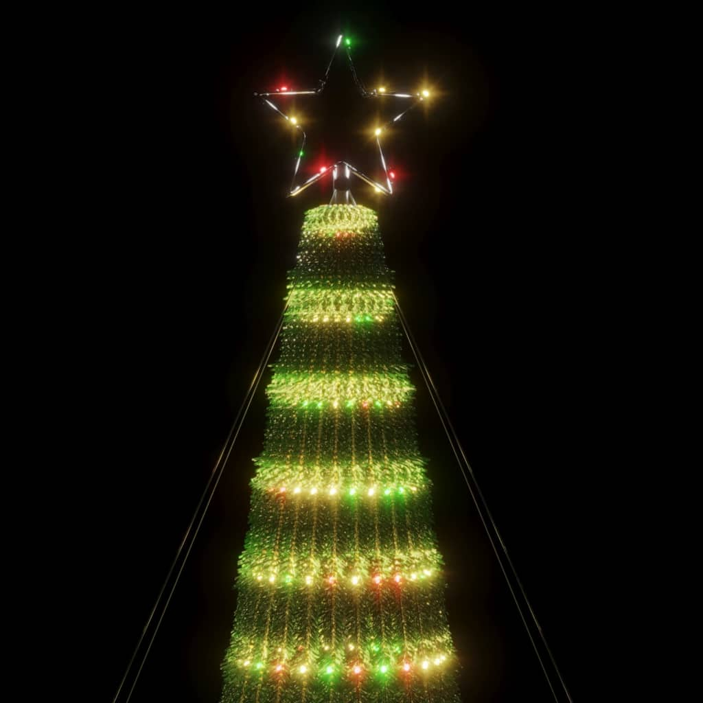 Christmas Tree Light Cone 688 LEDs Colorful 118.1"