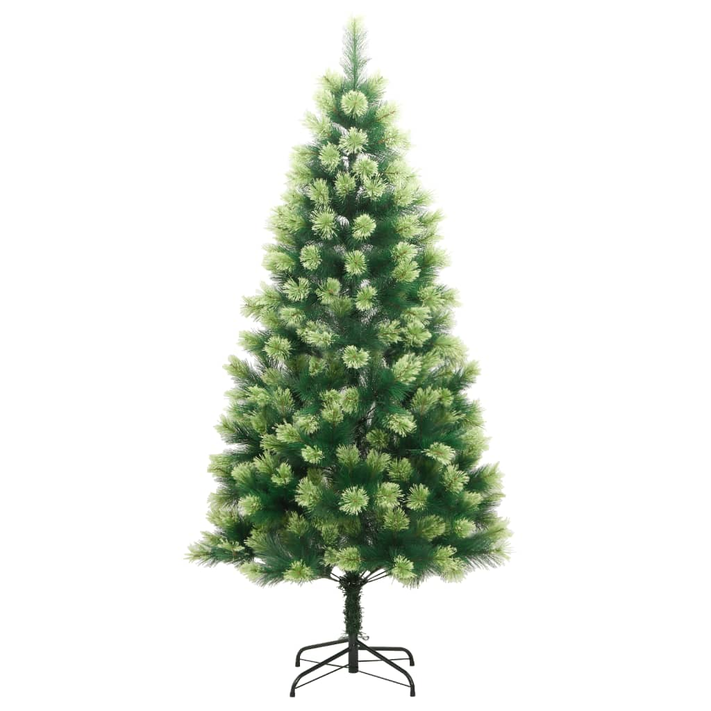 Artificial Hinged Christmas Tree 300 LEDs & Ball Set 70.9"