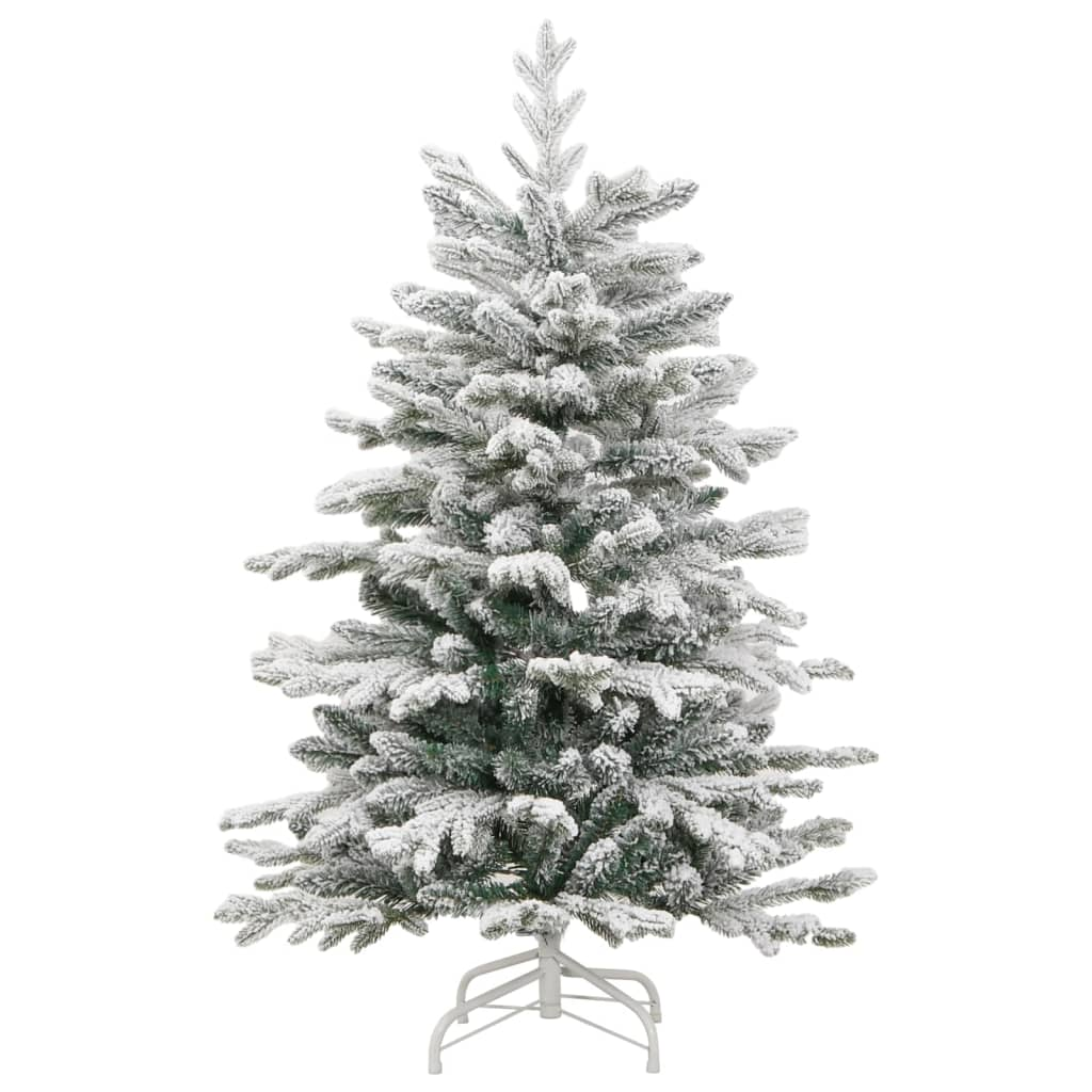 Artificial Hinged Christmas Tree 150 LEDs & Ball Set 59.1"