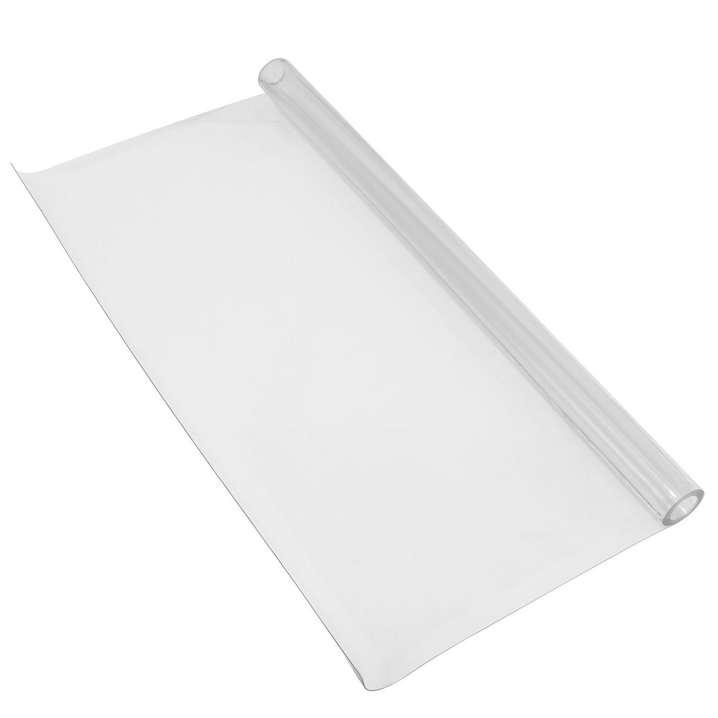 100 x 45 Inch Clear Table Cover Protector, 1.5mm Thick Clear Desk Protector Table Pads, Plastic Tablecloth Table Protector for Dining Room Table