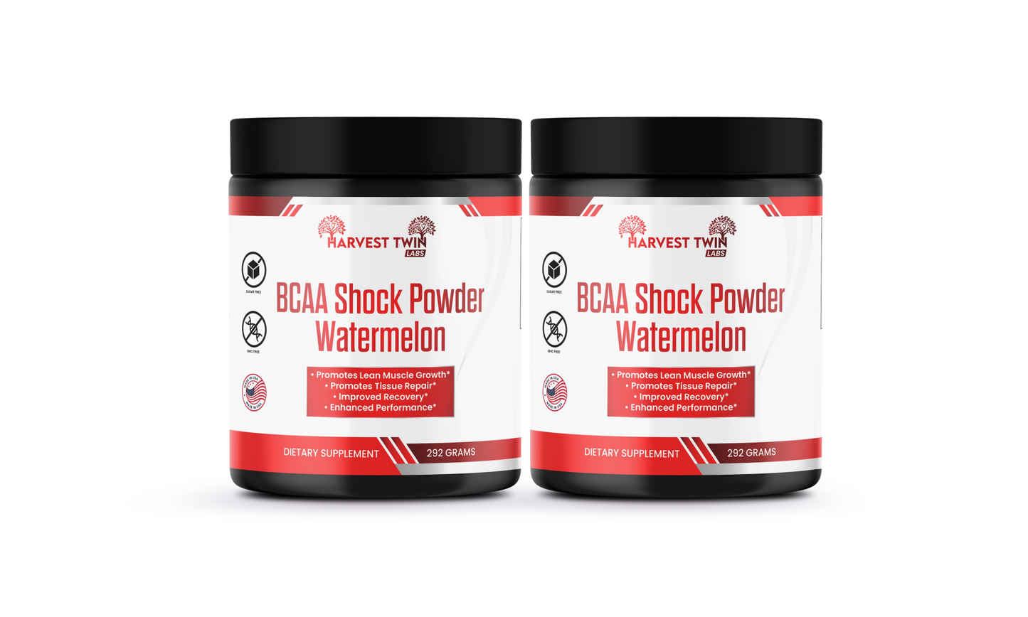 BCAA Shock Powder (Watermelon) 2 Pack