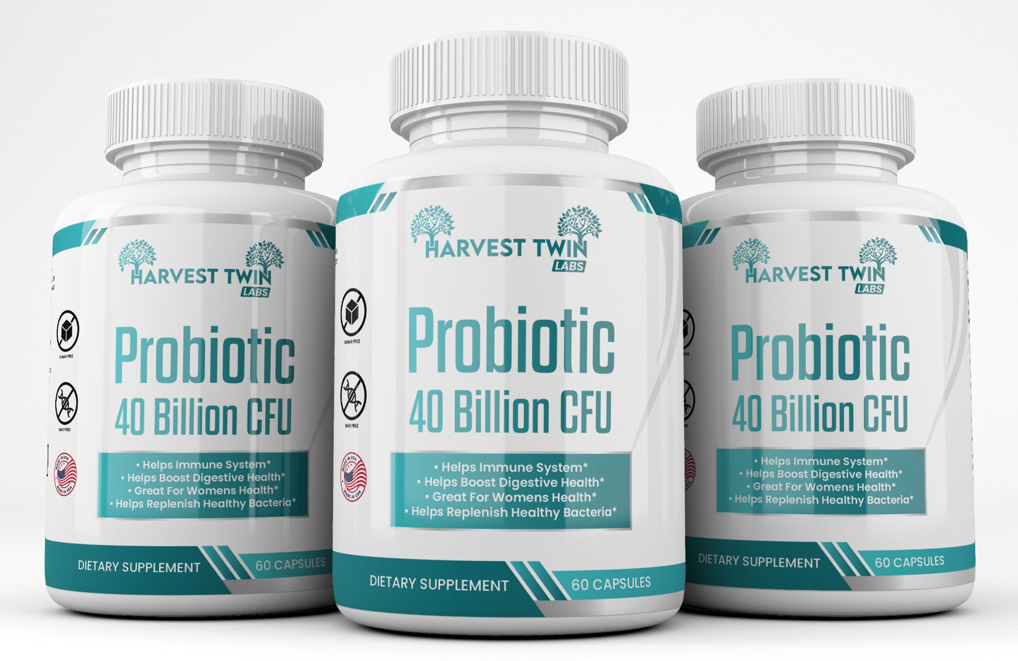 3 Pack  Probiotic - 40 Billion CFU