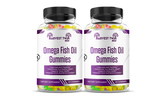 Omega Fish Oil Gummies 2 Pack