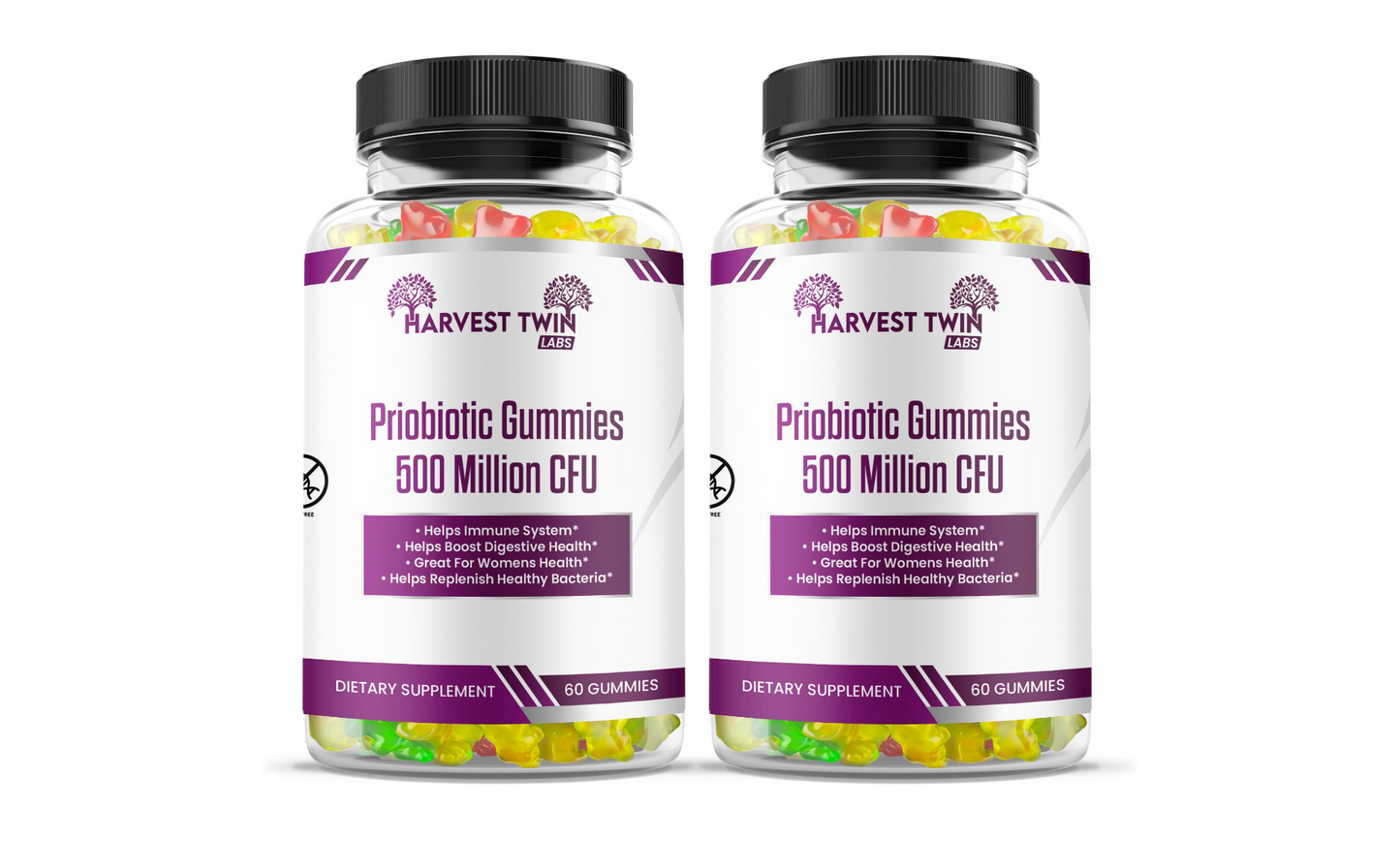 2 Pack Probiotic Gummies