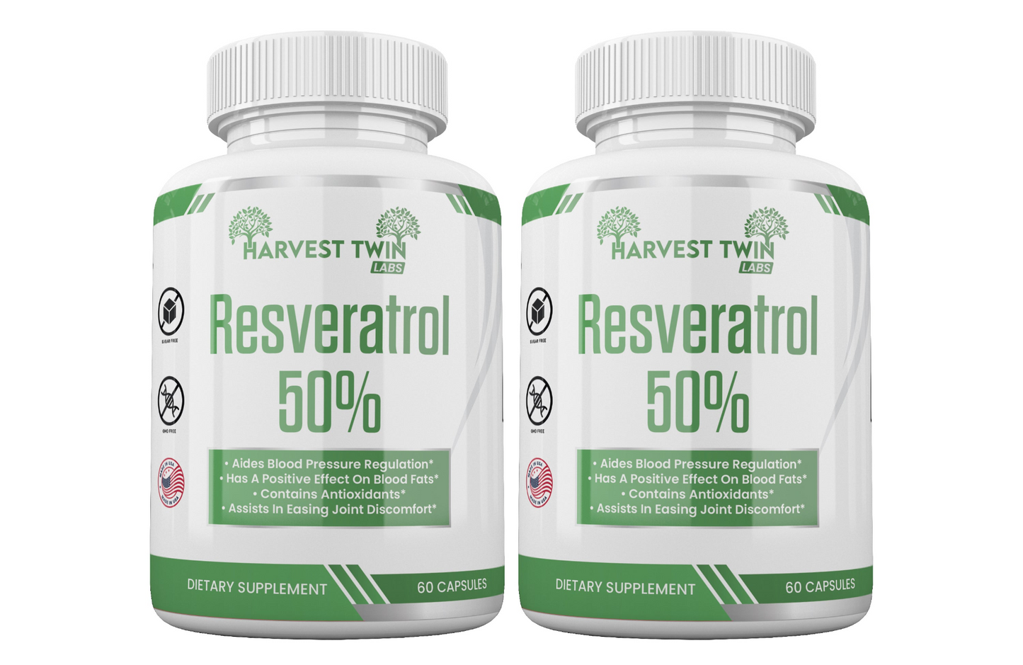 2 Pack Resveratrol 50%