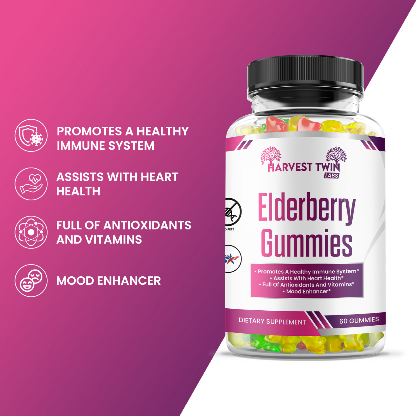 Elderberry Gummies 2 Pack