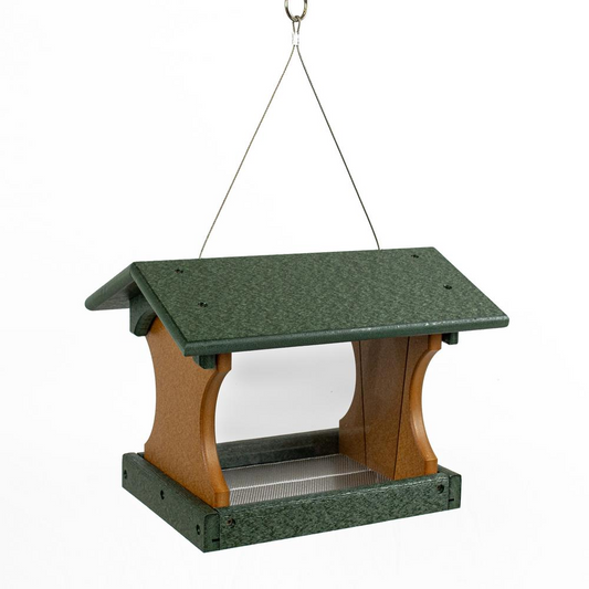 Small Bird Feeder Made with High Density Poly Resin