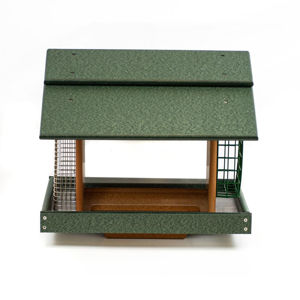 Classic Deluxe Bird Feeder Made with High Density Poly Resin