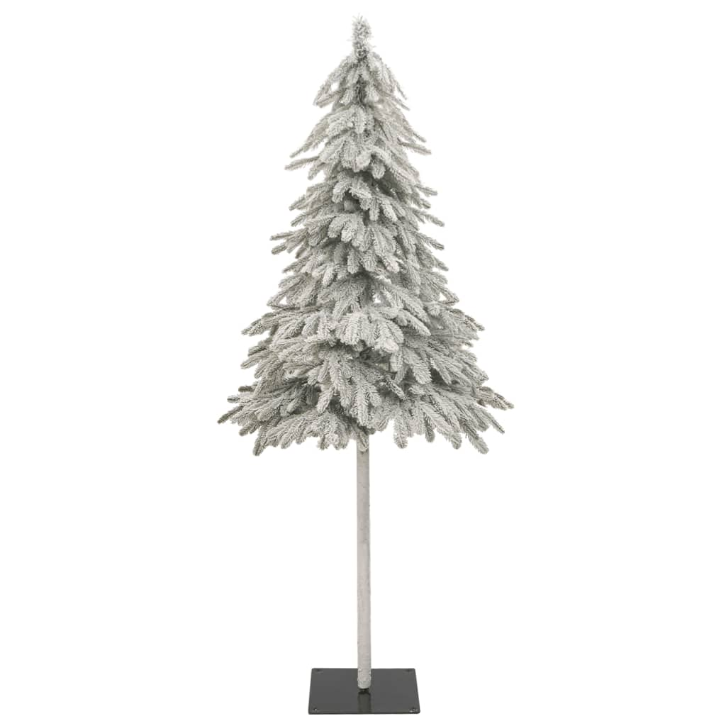 Artificial Christmas Tree 300 LEDs & Flocked Snow 82.7"