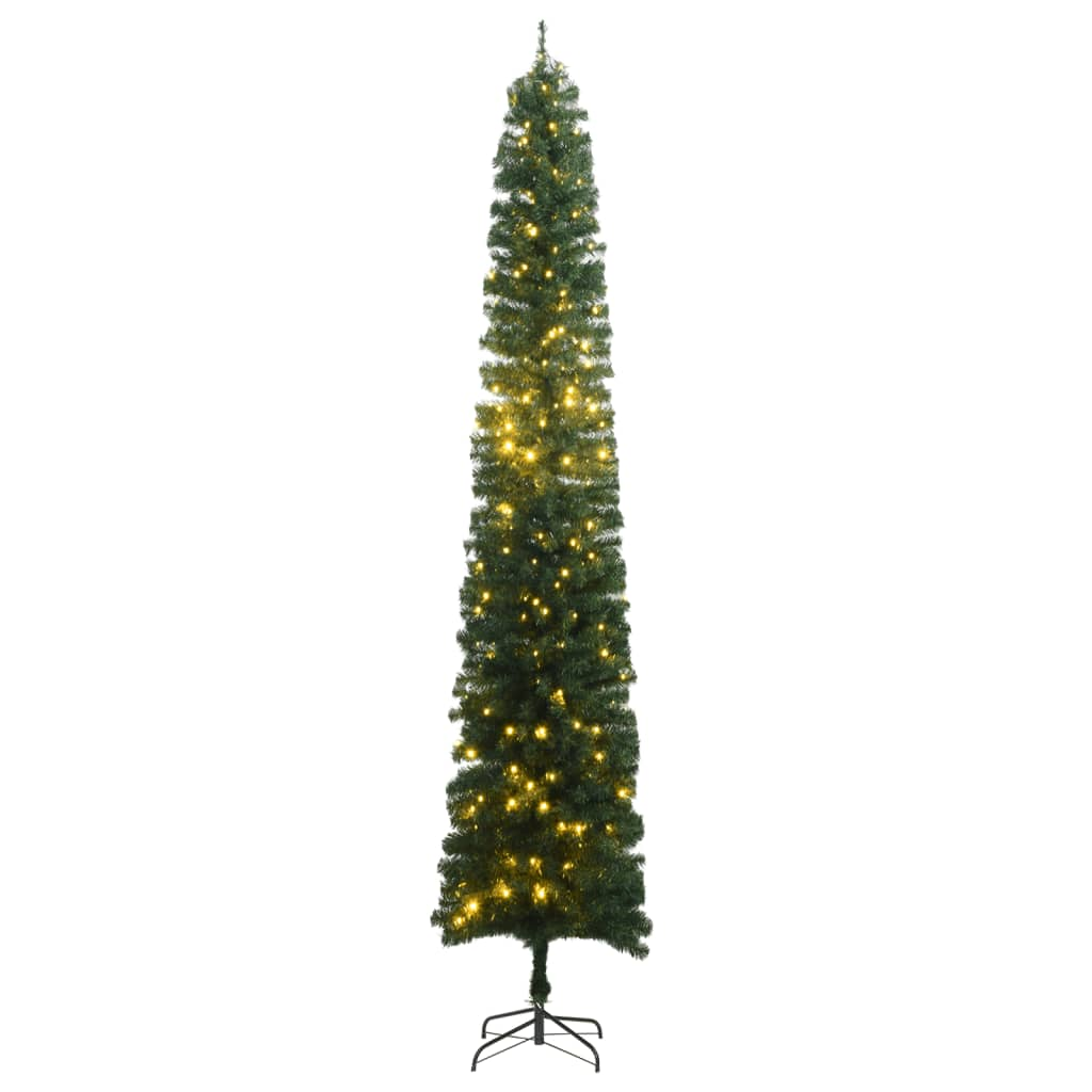 vidaXL Slim Christmas Tree 300 LEDs 106.3"