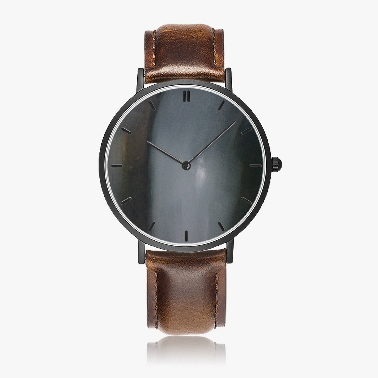 The Alien -   Quartz Watch - Ultra-Thin Leather Strap