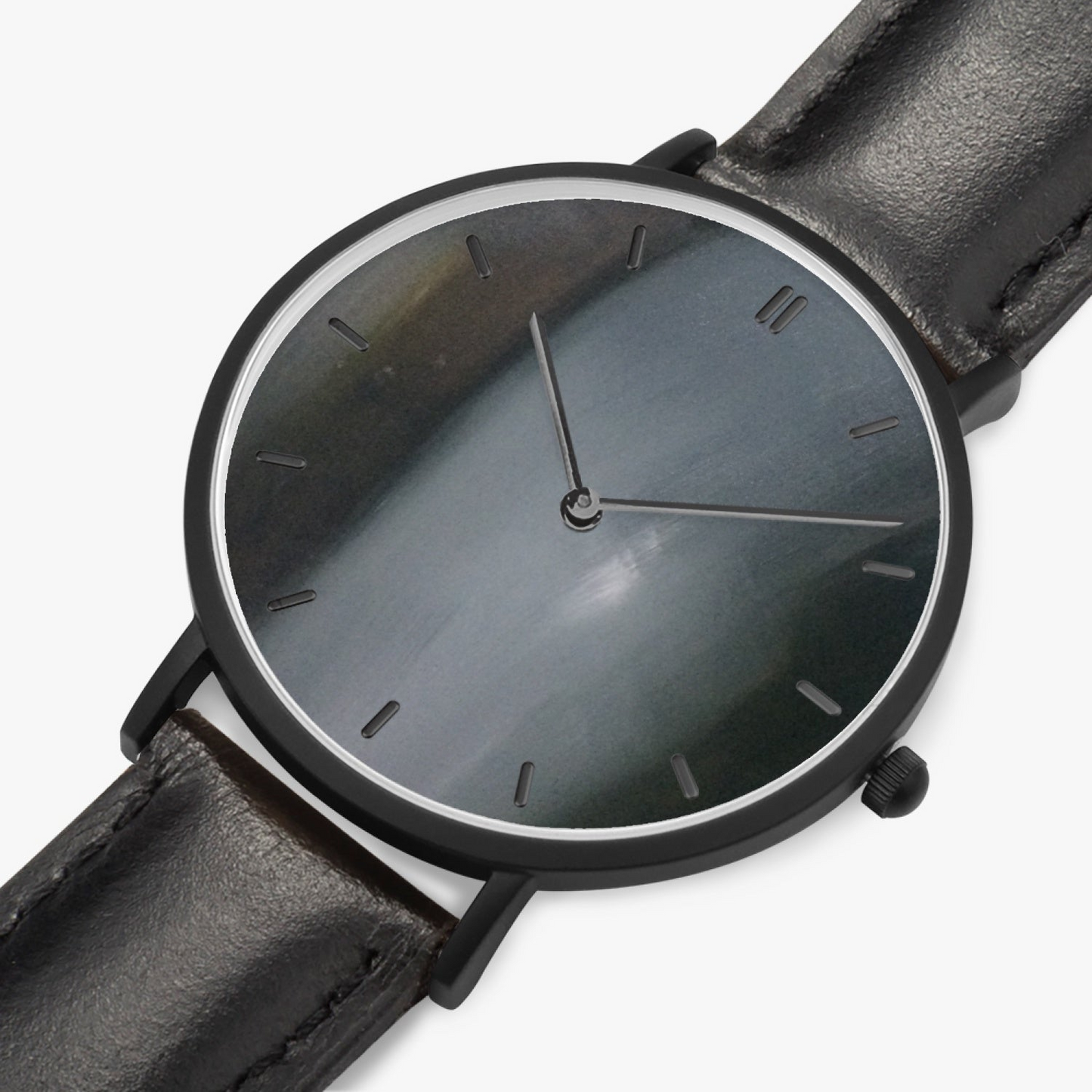 The Alien -   Quartz Watch - Ultra-Thin Leather Strap