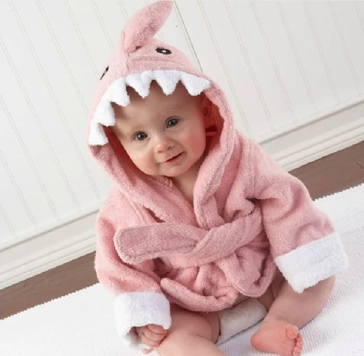 Bathrobe baby animal shape multivariant