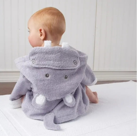 Bathrobe baby animal shape