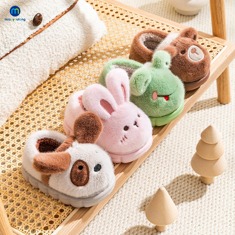 Indoor Non-Slip Slippers Cartoon Shoes