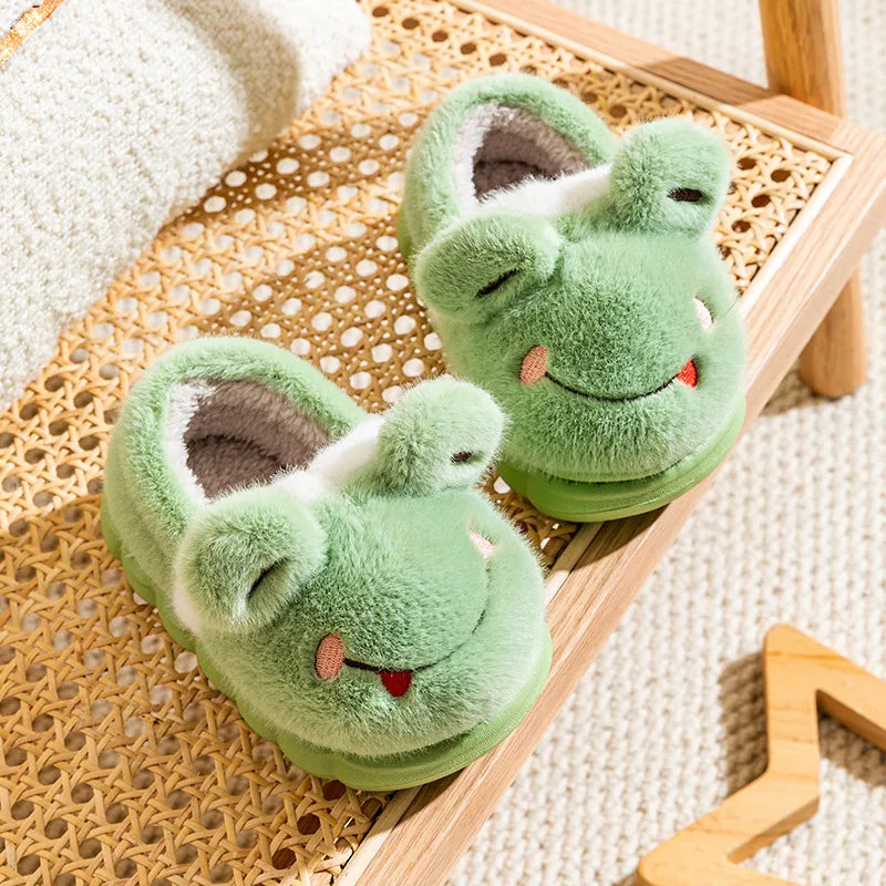 Indoor Non-Slip Slippers Cartoon Shoes