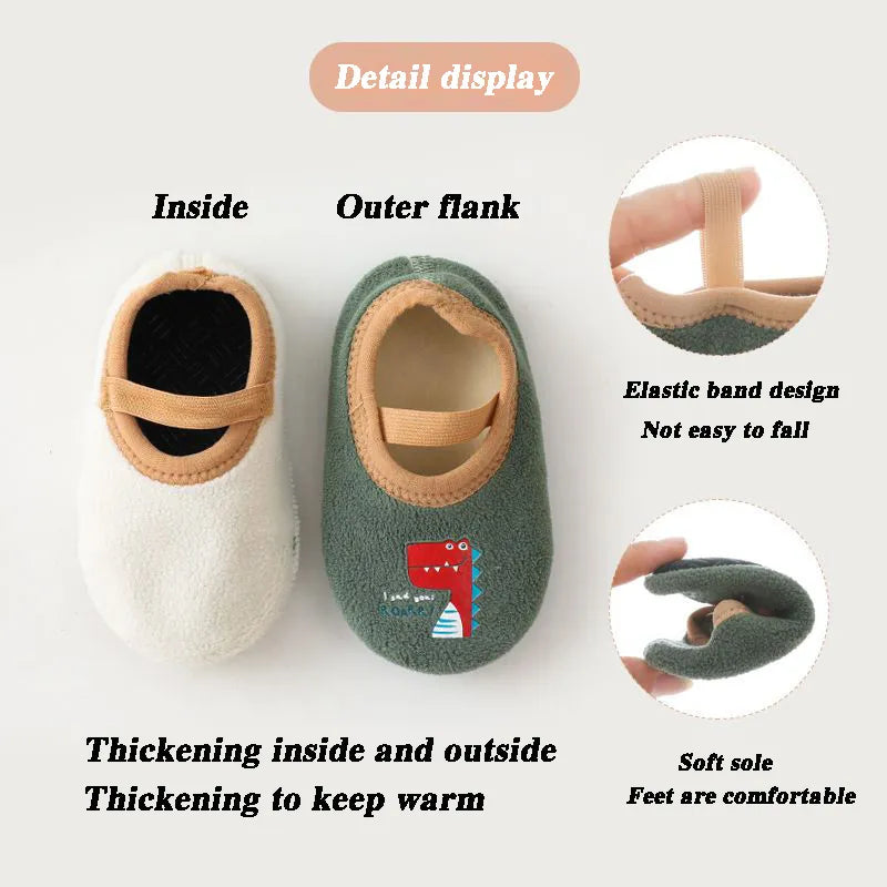 Non-slip Slippers with Elastic for Children Multivariant