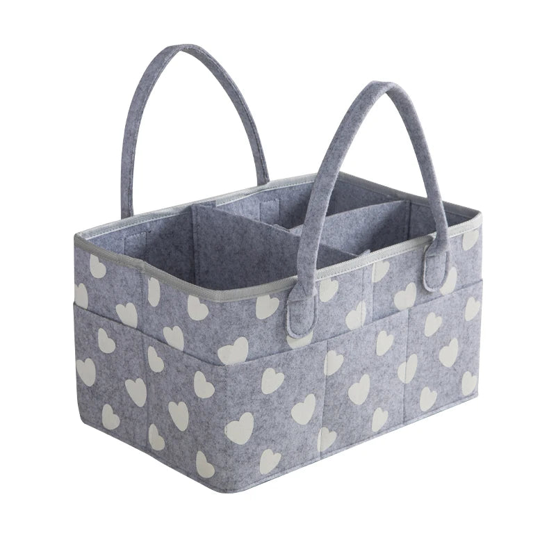 Nappy and Storage Basket with Compartments Multivariant