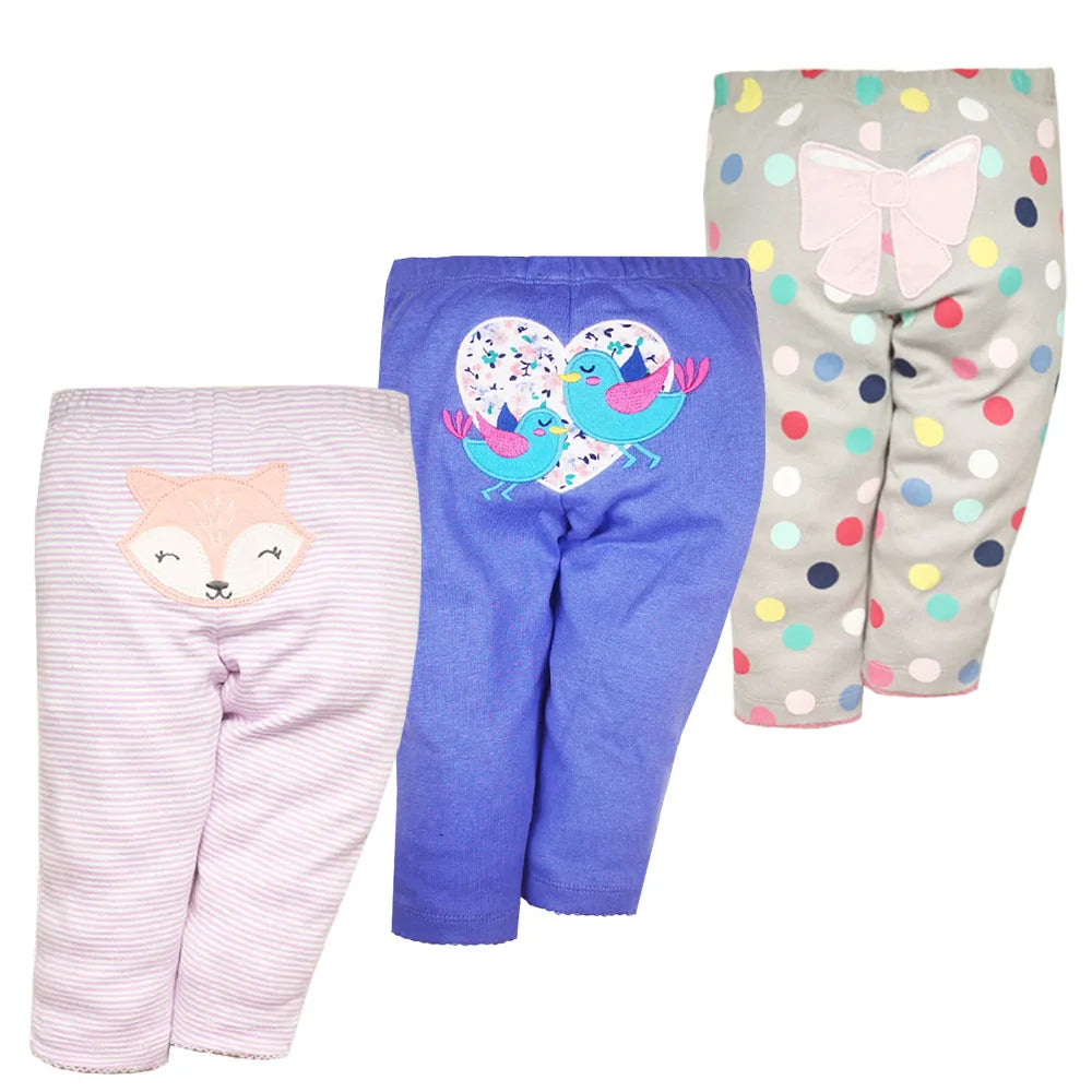 3-pack Leggings for Children Multivariant