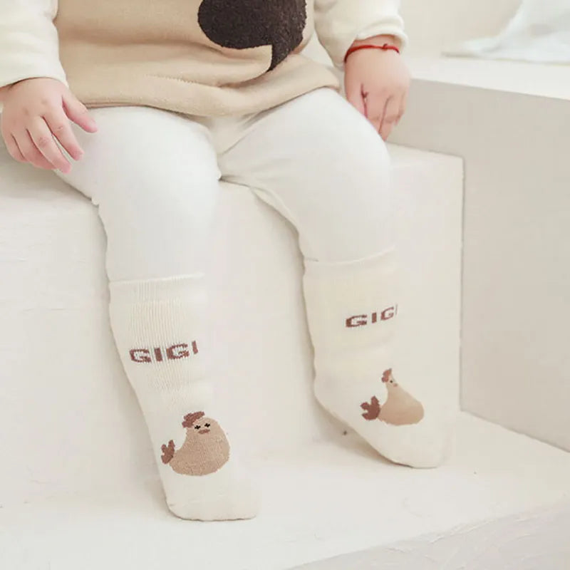 Set of 5 Non-Slip Socks for Children