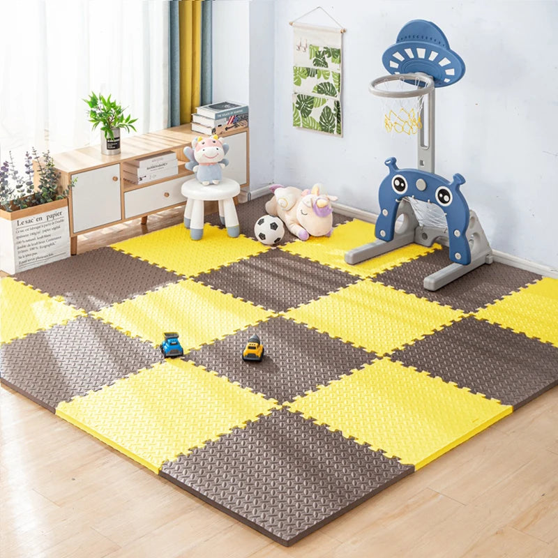 8-16 Pieces Set Modular Play Mat Multivariant