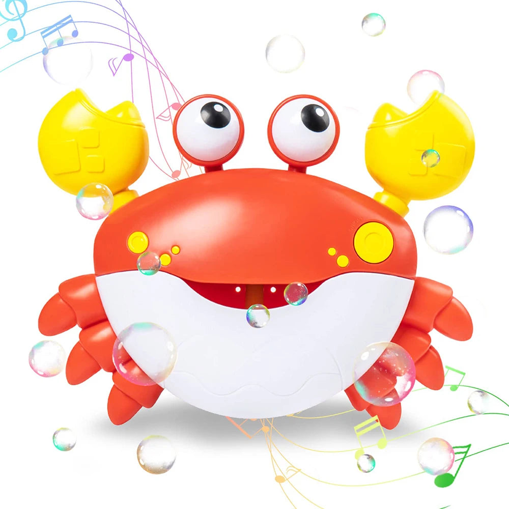 Bath Toy Musical Bubble Crab for Children Multivariant