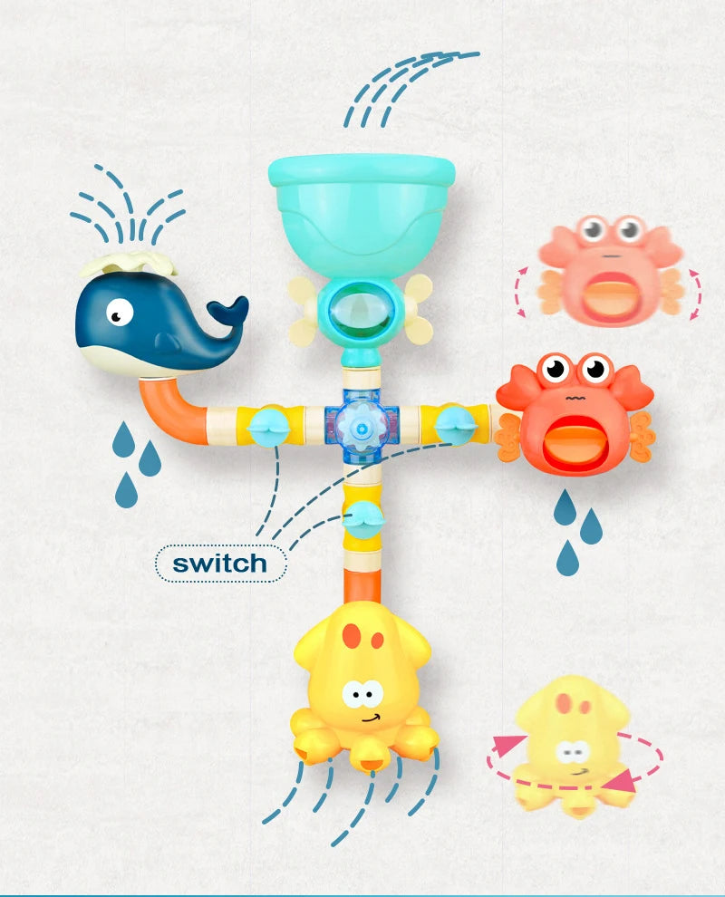 Faucet Spray Bath Toy for Children Multivariant