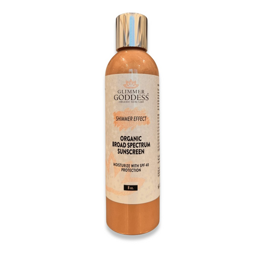 Goddess Glow Shimmer Suntan Lotion - Broad Spectrum SPF 40+