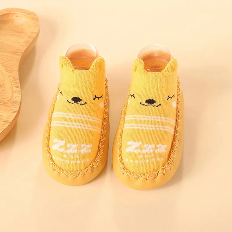 Non-Slip Socks with Cork for Children Multivariant