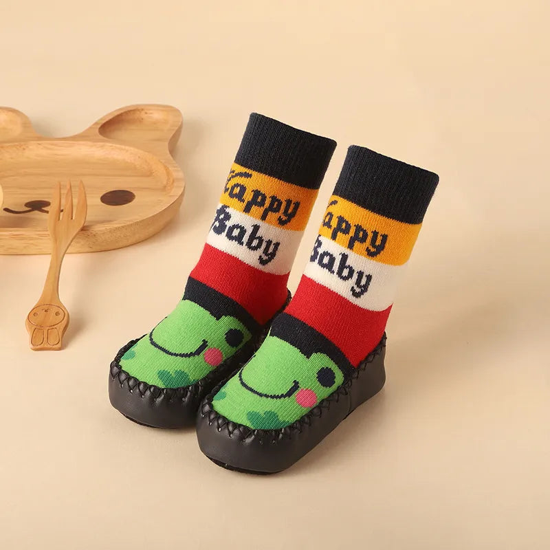 Non-Slip Socks with Cork for Children Multivariant