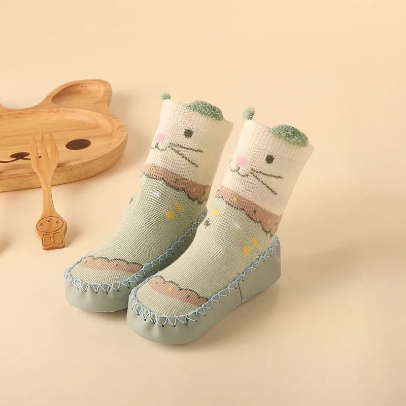 Non-Slip Socks with Cork for Children Multivariant