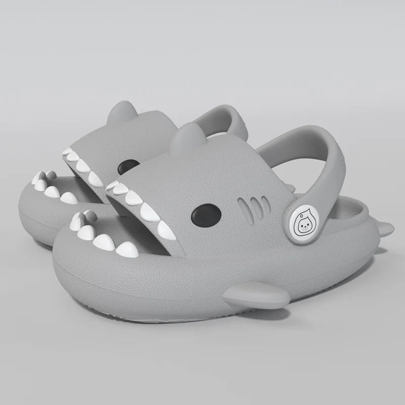 Non-slip Eva Shark Slippers for Children Multivariant