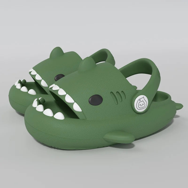 Non-slip Eva Shark Slippers for Children Multivariant