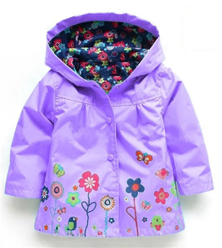 Hooded Waterproof Jacket for Children Multivariant