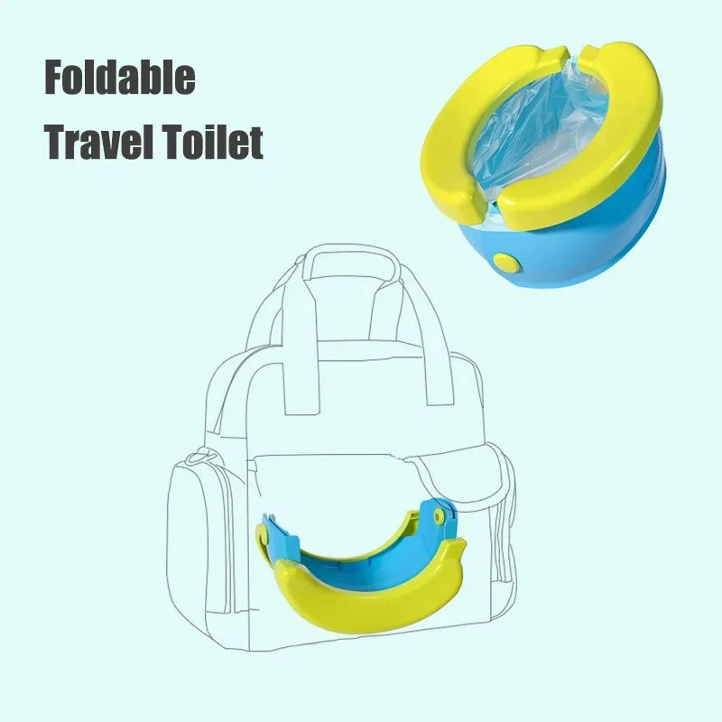 Training Seat Folding Potty for Children Multivariant