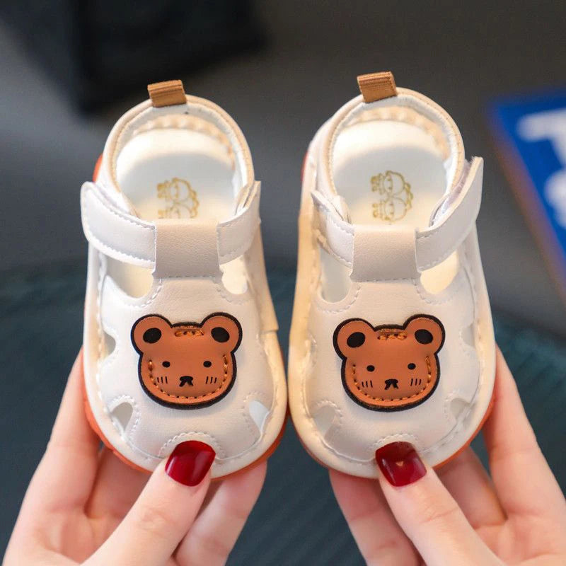 First Steps Sandals with Bear for Children Multivariant