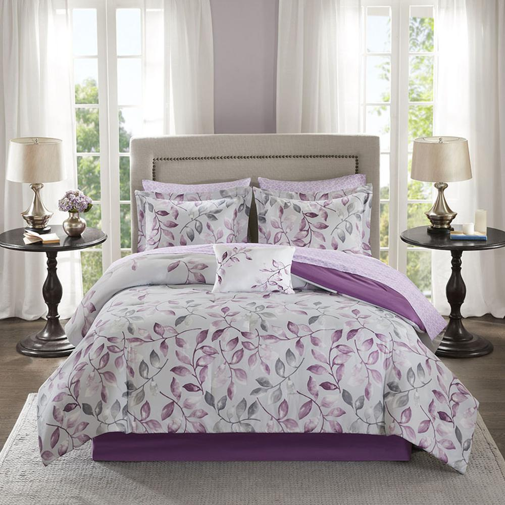 9 Piece Comforter Set with Cotton Bed Sheets