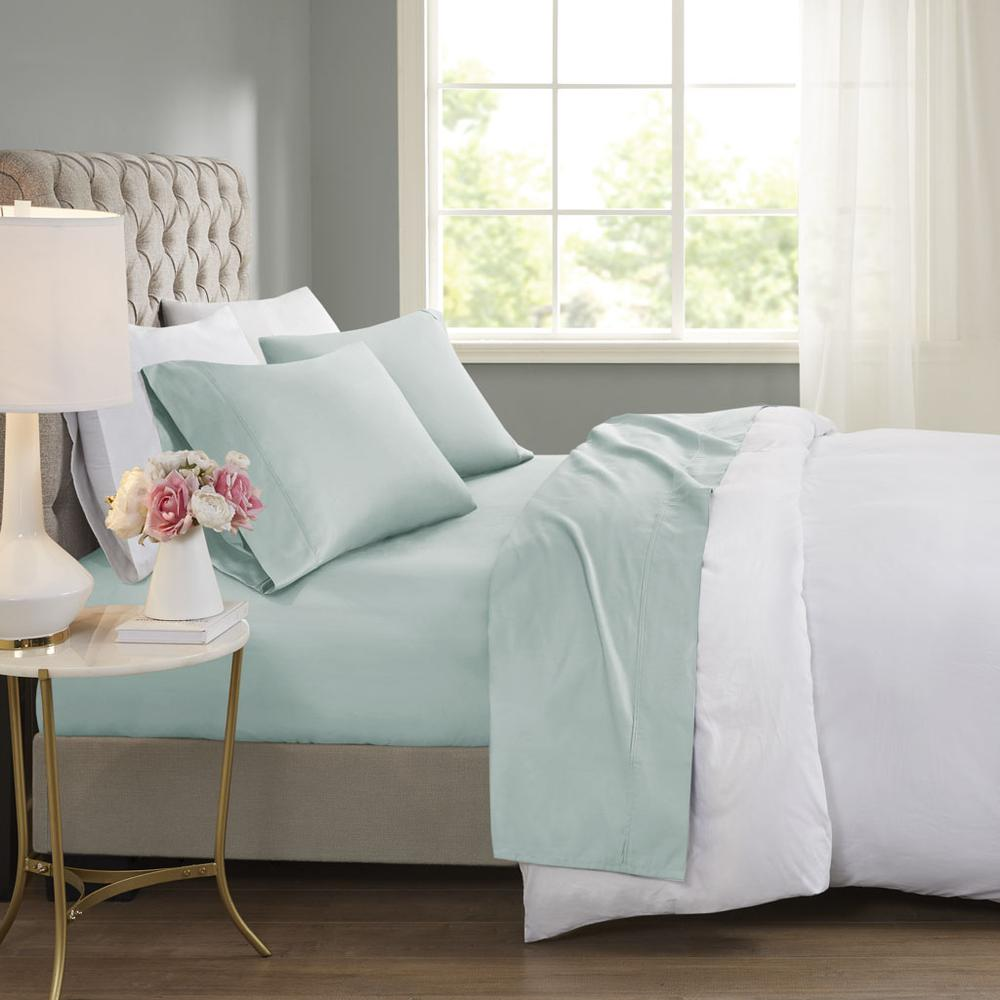 Cooling Cotton Blend 4 PC Sheet Set