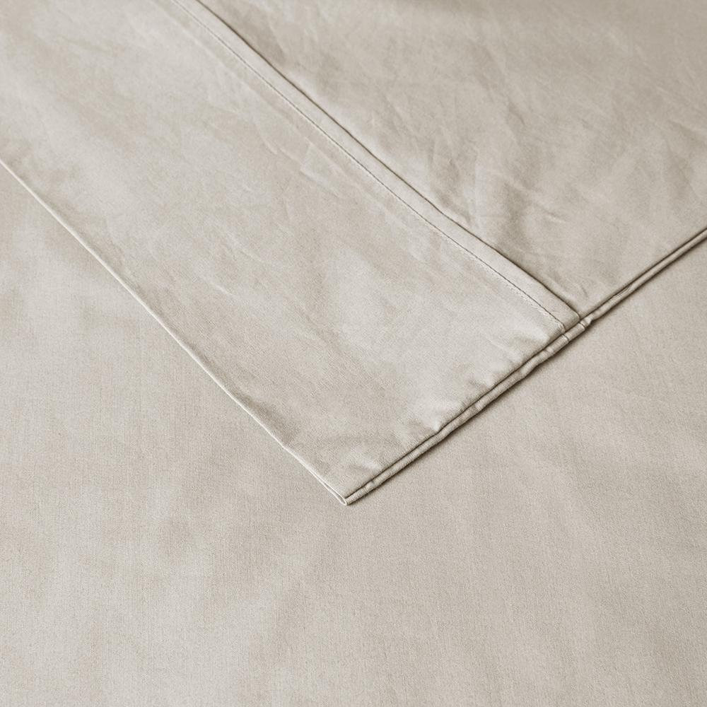 200 Thread Count Relaxed Cotton Percale Sheet Set