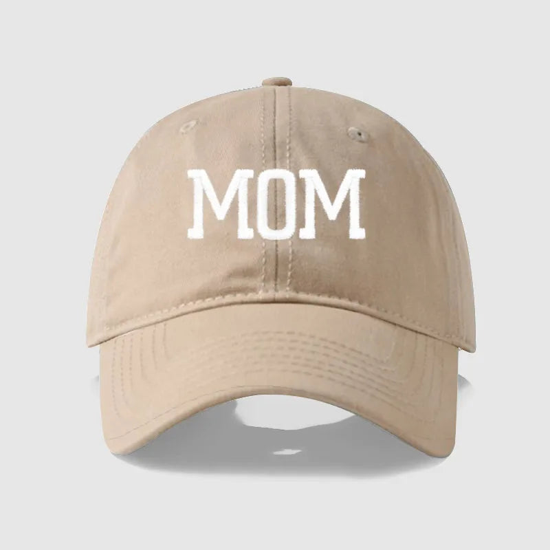 Embroidered Cotton Baseball Cap MOM and DAD Multivariant