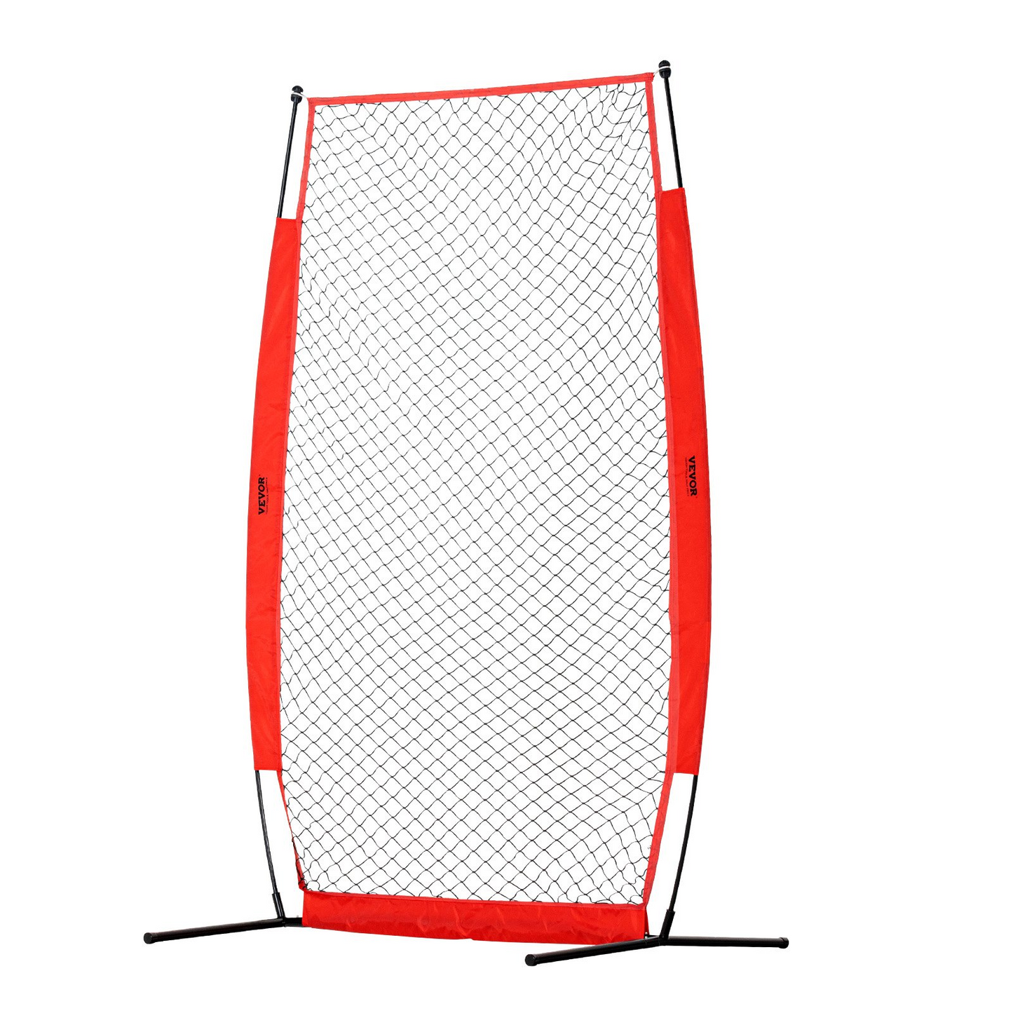 I Screen Baseball for Batting Cage, 7x4 ft Baseball & Softball Safety Screen, Body Protector Portable Batting Screen with Carry Bag & Ground Stakes, Baseball Pitching Net for Pitchers Protection