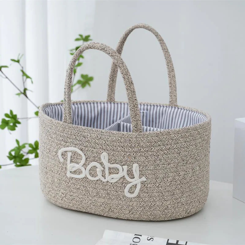 Cotton Rope Diaper Bag multivariant