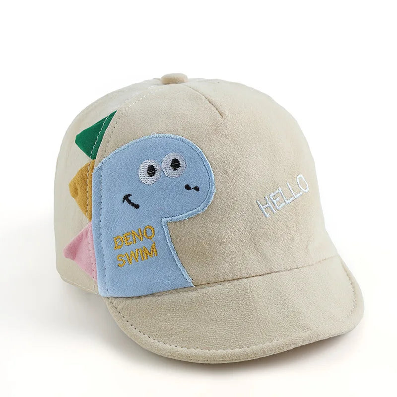 Summer cap with fun animals for children multivariant