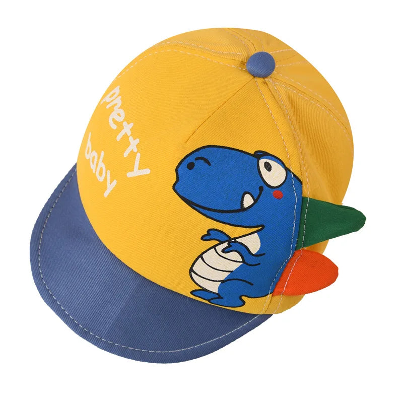 Summer cap with fun animals for children multivariant