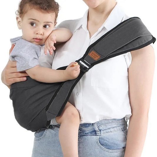 Universal baby carrier with shoulder strap multivariant