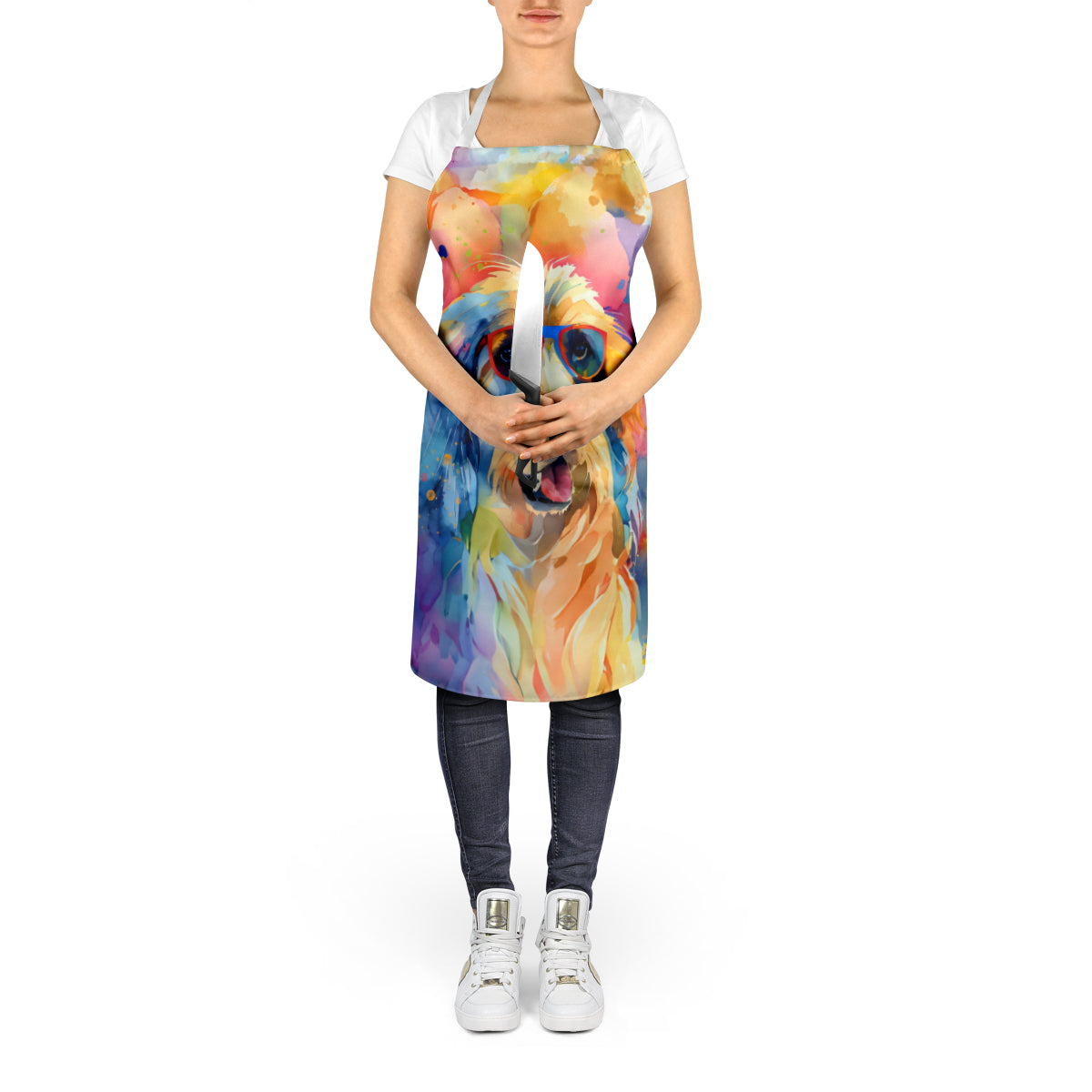 Afghan Hound Hippie Dawg Apron