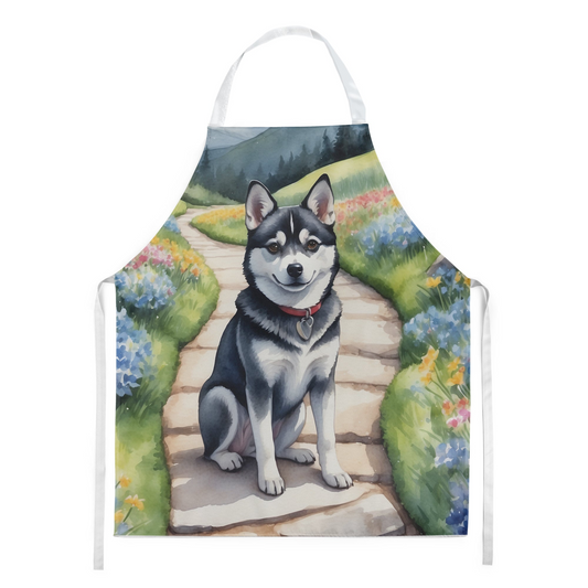 Alaskan Klee Kai Spring Garden Apron