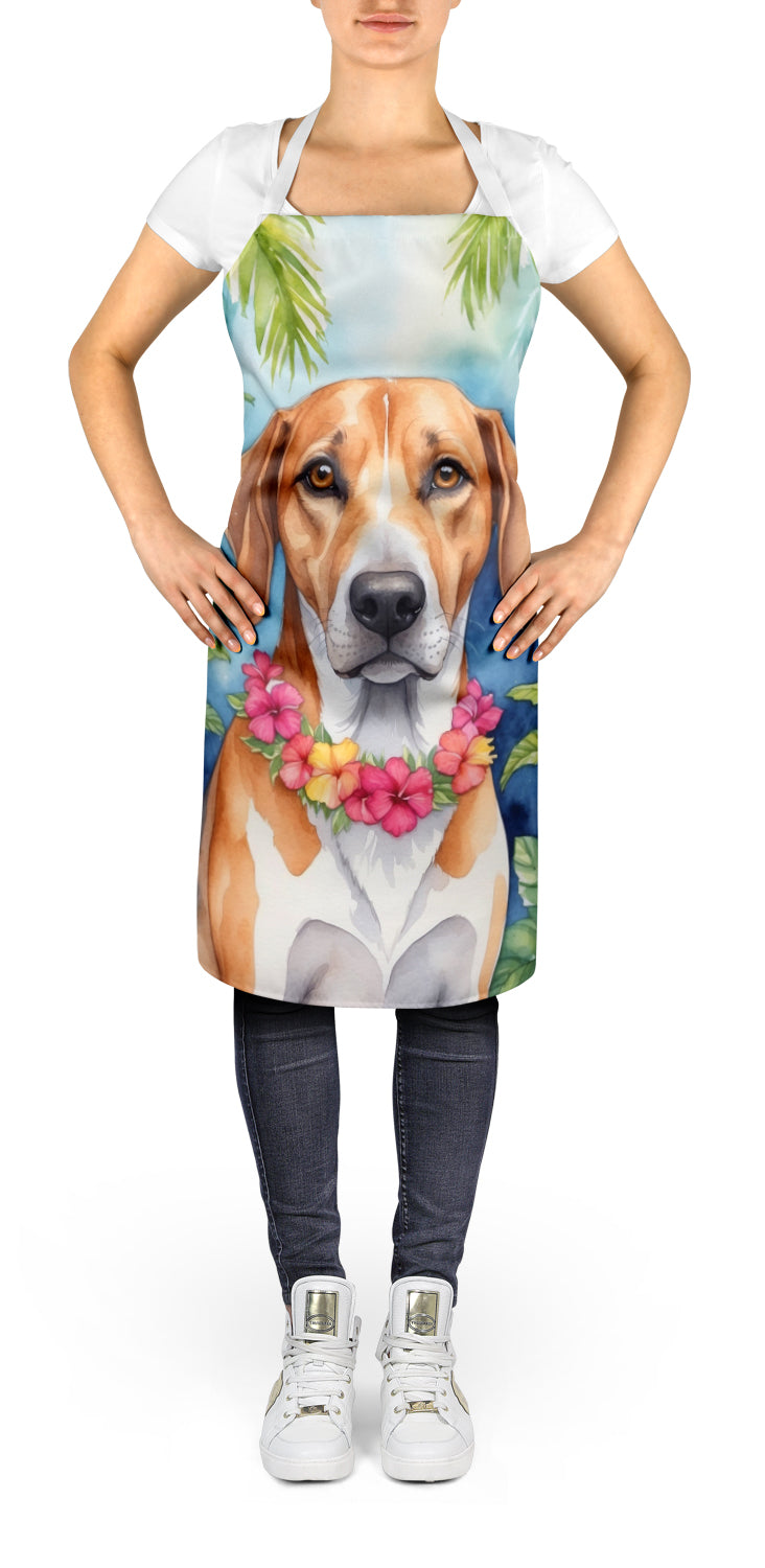 American Foxhound Luau Apron