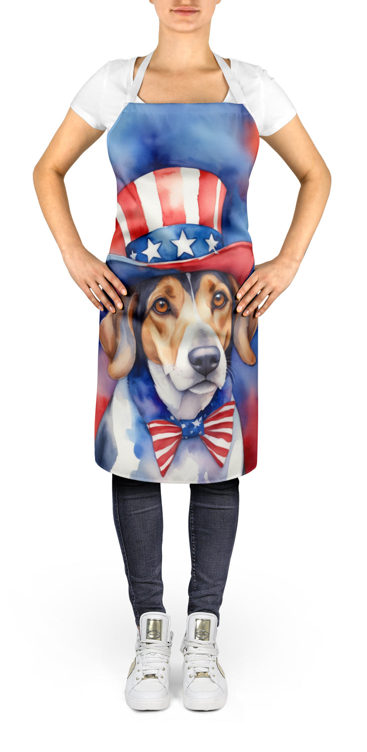 American Foxhound Patriotic American Apron