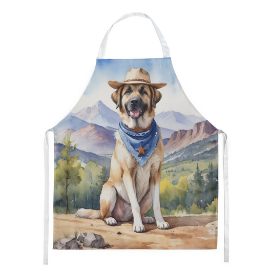 Anatolian Shepherd Cowboy Welcome Apron